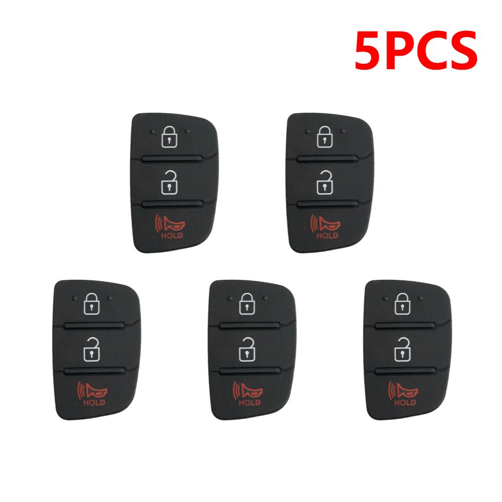 

Корпус пульта дистанционного управления с 3 кнопками для автомобиля, силиконовая накладка для Hyundai i30 i35 iX20 Solaris Verna для Kia RIO K2 K5 Sportage, откидной складной ключ