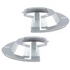 Car Front Brake Dust Shield Left & Right Side New For 00-02 Dodge Ram 2500 3500