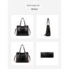 Tote Bag Women Faux Leather Large Capacity Daily Commute