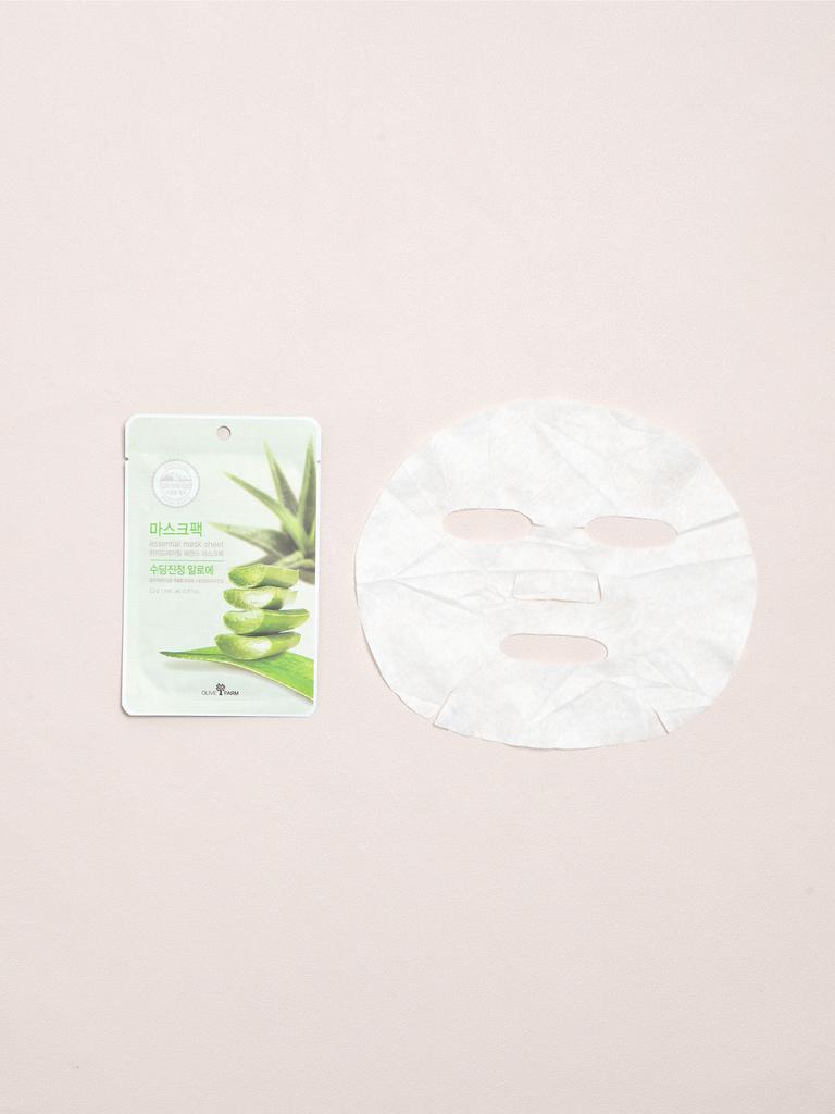 Olive Farm Essential Aloe Vera Facial Sheet Mask