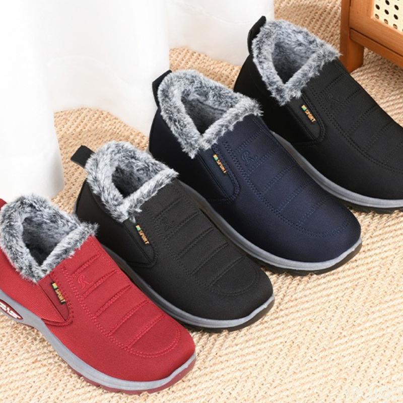 Winter new snow boots men's shoes velvet old Beijing cotton shoes one hair generation thickened warm men's cotton shoes elderly
