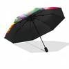 Feengarten Abenteuer Automatischer Regenschirm für Draußen mit 8 Speichen Stabile Konstruktion Reiseutensil Stilvolles Accessoire Hochzeitsfeier Geschenk