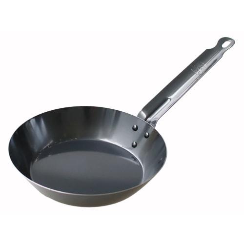 Kobo Aizawa Iron Frying Pan, Black Pepper, 20cm, 70372
