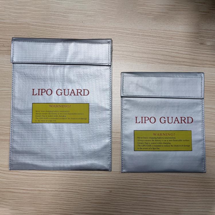Fireproof & Flame-Retardant Lithium Battery Safety Bag - Explosion-Proof, Three-Dimensional Fiberglass Storage