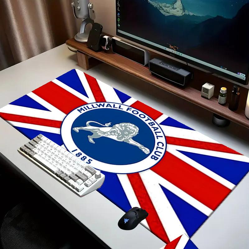 Millwall Fc Crest Design   Mouse pad Office Desk Mat, Gaming Mouse Pad Mousepad, keyboard pad,Heavy-Duty Non-Slip Rubber Backing, Gift