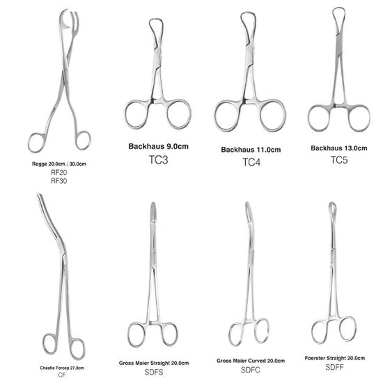 GDC Towel Dressing And Sterilizing Forceps