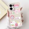 Para Oppo Reno 13F 5G Funda Antigolpes Transparente Silicona TPU Cubierta Trasera Carcasa Suave Para Oppo Reno13F Reno13 F 5G CPH2699 Fundas