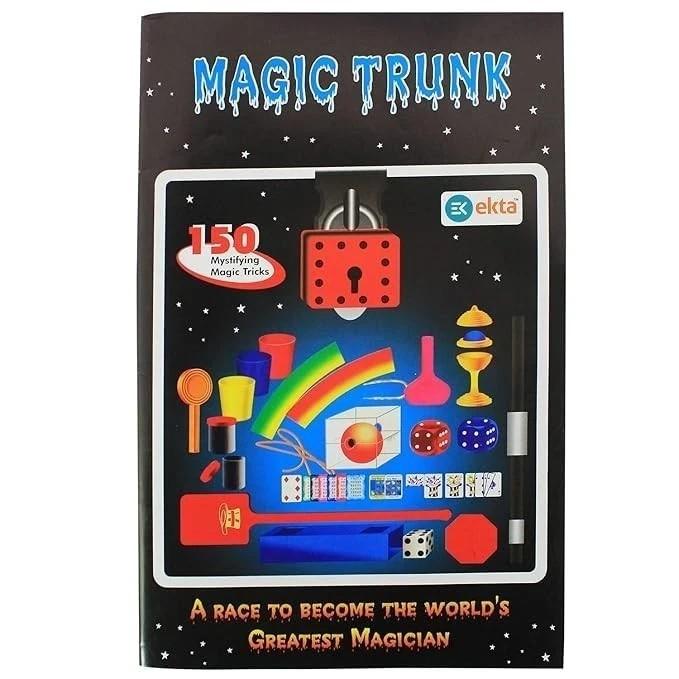 Magic Trunk Magical Kits for Kids Fun & Educational DIY Magic Set Ideal Gift
