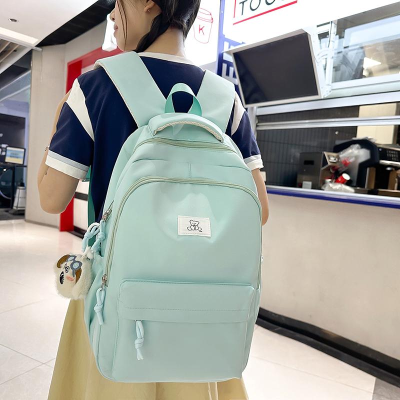 Middle School Student Schoolbag Women's Large Capacity College Style Backpack