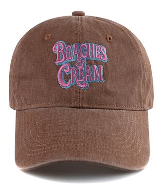 Bichiseuaenkeulim Shadow Pigment Ball Cap-Red Brown