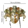 Masquerade Mask for Men Women Venetians Jester Mask Halloween Cosplay Party Costume Cosplay Mask for Wall Decorations