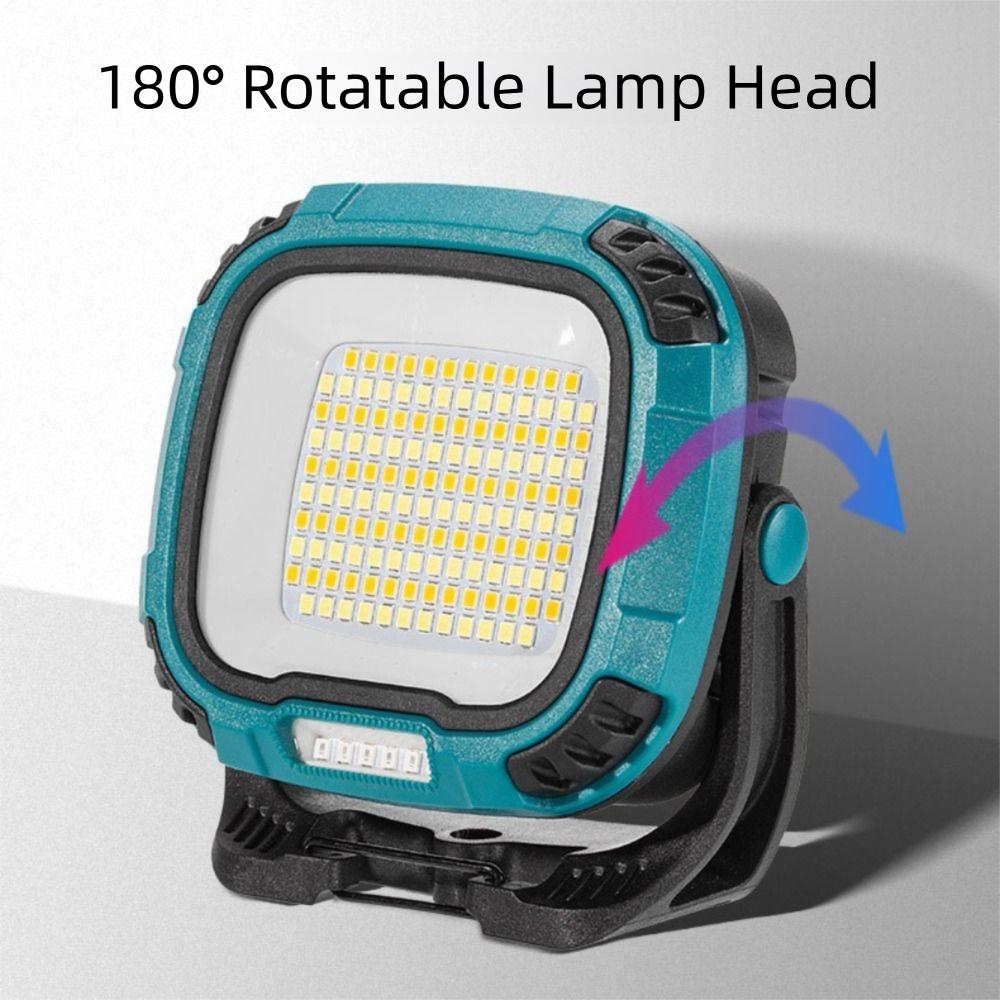 Cordless Design Emergency Light Strong Light COB Work Light LED Camping Flashlight Garage Repair
