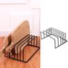 Five-Layer Pot Lid Rack Iron Art Dish Holder Chopping Board Organizer  Tray
