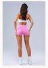 Women's High-Waisted Butt-Lifting Stretchy Yoga Shorts - Breathable Three-Quarter Length with Pleated Drawstring