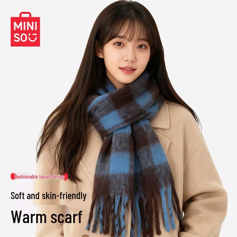 

MINISO Women s Winter Warm Scarf & Shawl
