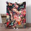 Kunst Cartoon Mädchen Decke Kinder Warm Weich Decke für Sofa Büro Picknick Bettbezug Decke Geeignet für Geburtstag Souvenir Geschenk