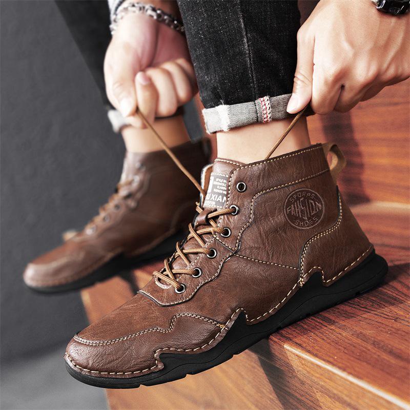Men's High-Top Outdoor Work & Hiking Boots