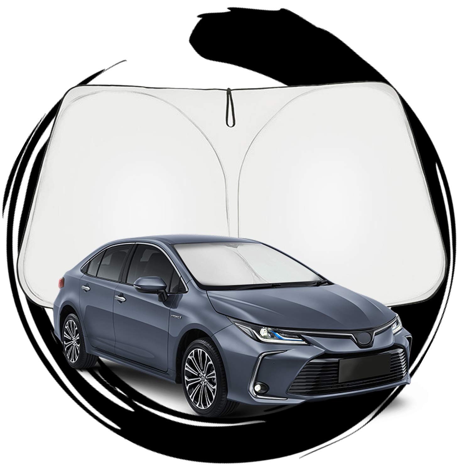 

ruiya Новый Toyota Corolla Touring Corolla Sport Corolla Exclusive Солнцезащитный козырек на лобовое стекло Автомобильный солнцезащитный козырек Защита от УФ-лучей Солнцезащитный козырек Сон в машине
