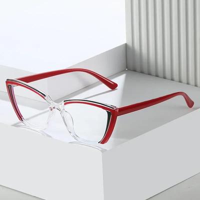 Stylish Cat Eye Glasses Women Men Transparent Eyewear Brand Designer Cute Clear Eyeglasses Fashion Optical Frame