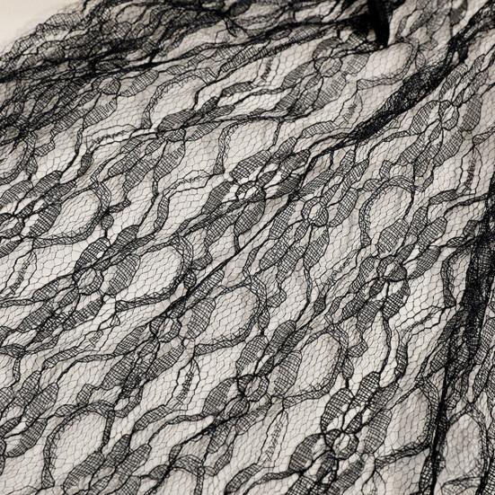 Halloween Devil Horn Hair Hoop Ox Horn Flower Veil Handmade Mesh Headband Party Cosplay Costume Accessory