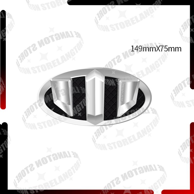 

ABS Car Body For Sorento Ceed Picanto K5 K9 Stonic Optima Sportage Stinger K3 K2 Niro Emblem Front Badge 3D Sticker Tail Decals