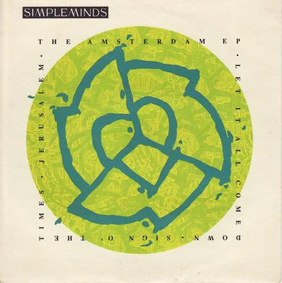 7inch Record SIMPLE MINDS - The Amsterdam EP SMX6 Virgin 1989 UK Dance & Electronica Used