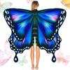 Halloween cos butterfly wings shawl stage performance rotating cape European and American new big butterfly cape