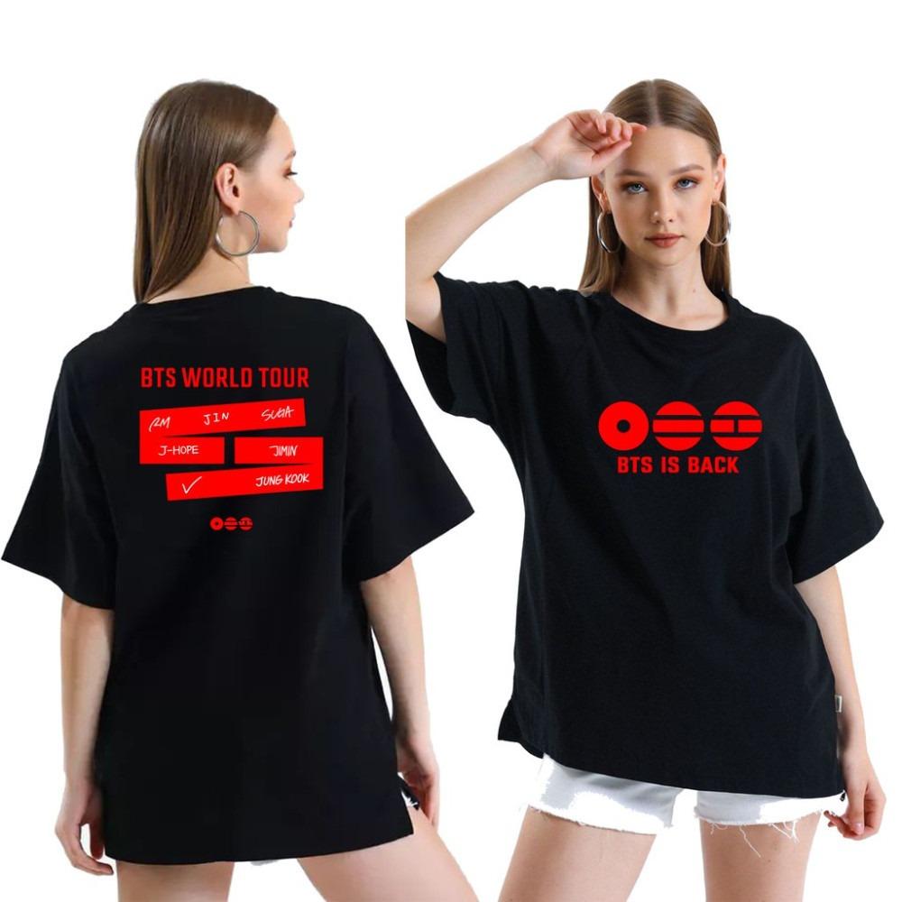 BTS Fashion Versatile Round Neck T-shirt