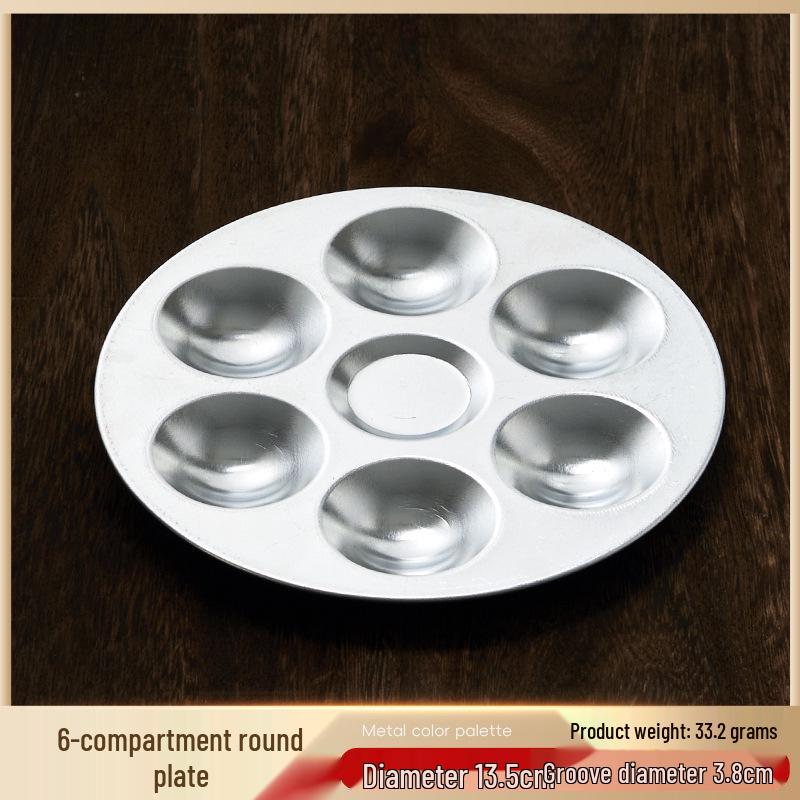 Cross-border Children's Plum Blossom Painting Palette Tray