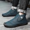 Women's Winter Boots Unisex Snow Shoes Mens Outdoor Shoes Warm Slip On Fur Lined Slippers Comfortable