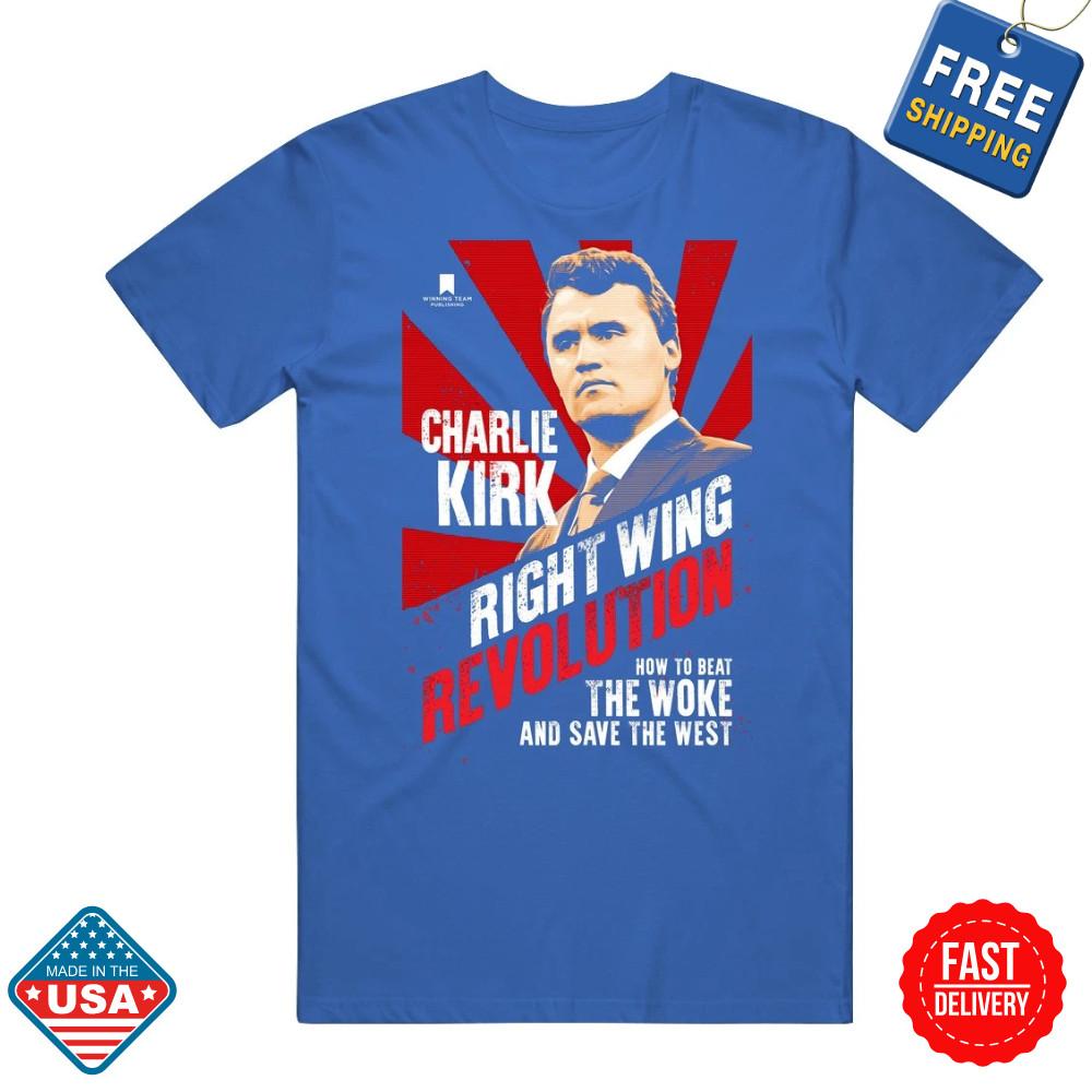 Charlie Kirk Right Wing Revolution Parody How To Best The Woke T Shirt Inspired Unisex T-Shirt XXXL