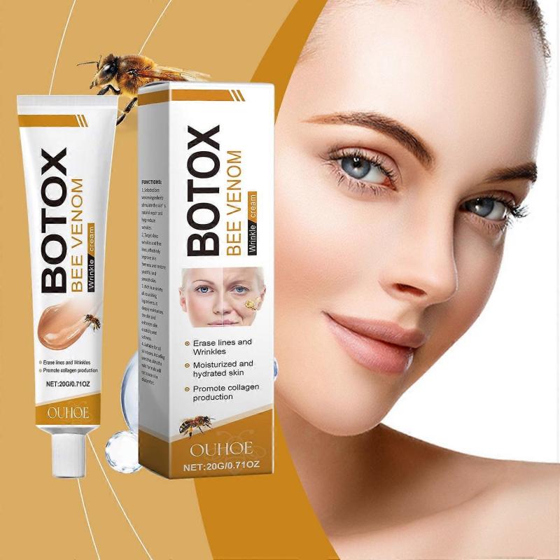 2pcs  Bee Venom Wrinkle Removal Cream 20g Anti-Aging Moisturizing Cream for Face Firming Lift