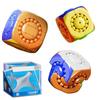 Six-Color Magic Bean Cube Fidget Toy Kid Magic Cube Rotating Solve Logical Thinking Brain Challenge Fingertip Stress Relief Toy