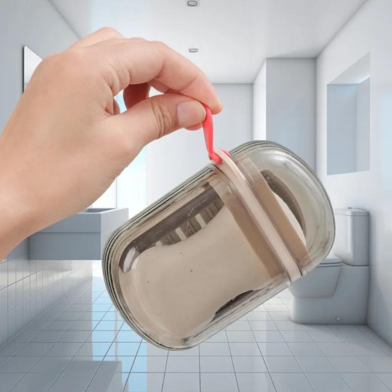 

1-5Pcs Portable Soap Tray Leakproof Household Bathroom Drain Tray Bathroom Transparent Soap Box with Lid for Camping Traveling 11x7x4.5cm