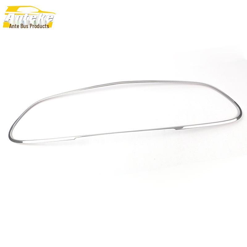 

2022 C-Class Front Grille Trim: Stainless Steel Anti-Scratch Lip Bumper Modification