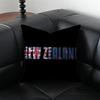 Proud Honorary Souvenir National NNew Zealand FLAG Cushion Cover Pillow Case Antidustmite Invisible Zipper Silky Plush Cushion