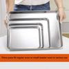 Toaster Oven Sturdy Fruit Plate Anti-rust Heavy Duty Cookie Sheets Loaf Pan Baking Tray Cake Dish