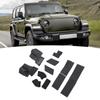 10pcs Hard Top Seal Kit Weatherproofing Dust Resistant Hardtop Leak Repair Kit for JL JLU JT 2018 On