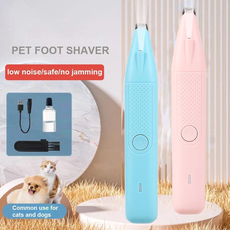 Pet Paw Electric Hair Clipper with Light: Cat & Dog Grooming Trimmer