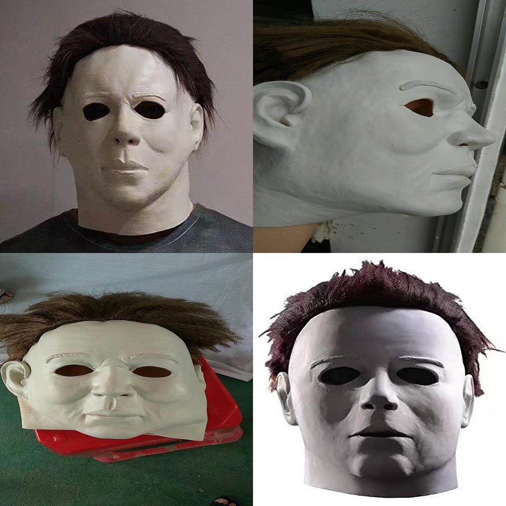 Hochwertige Halloween-Maske im Michael Myers-Stil für Mode-Partys und Cosplay-Veranstaltungen