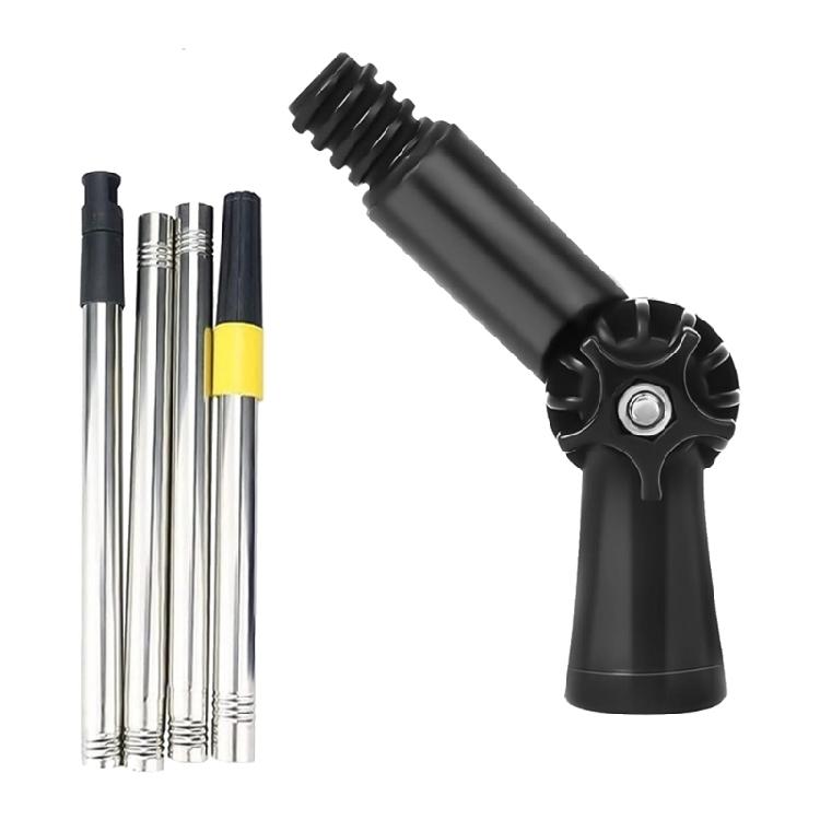 

Multifunctional Telescopic Cleaning Rod 180 Swivels Mechanism Nonrust Steel Tube Suitable For Multiple Household Cleaning Tool