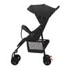 Portable Stroller Baby Onehand Folding Pushchair Adjustable Footrest Backrest