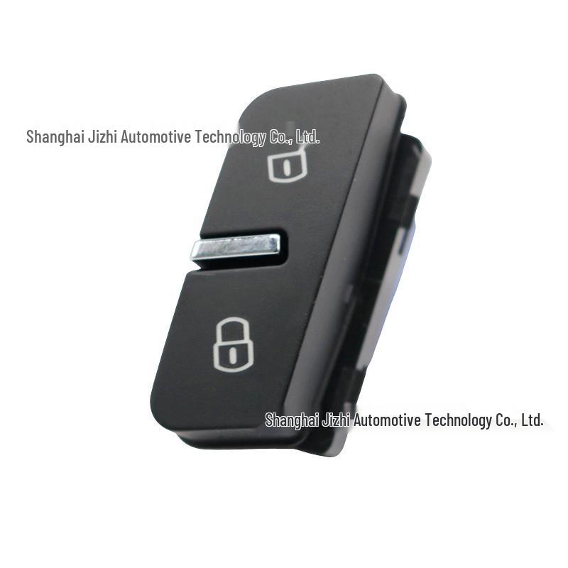 Door Lock Switch, Left Side, Compatible with Volkswagen Touareg 7P 3.0T (2011-2014) - Part 7P6962125A