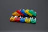 J-base Automotive Fuses 5A, 10A, 15A, 20A, 30A, Set of 50, with Case