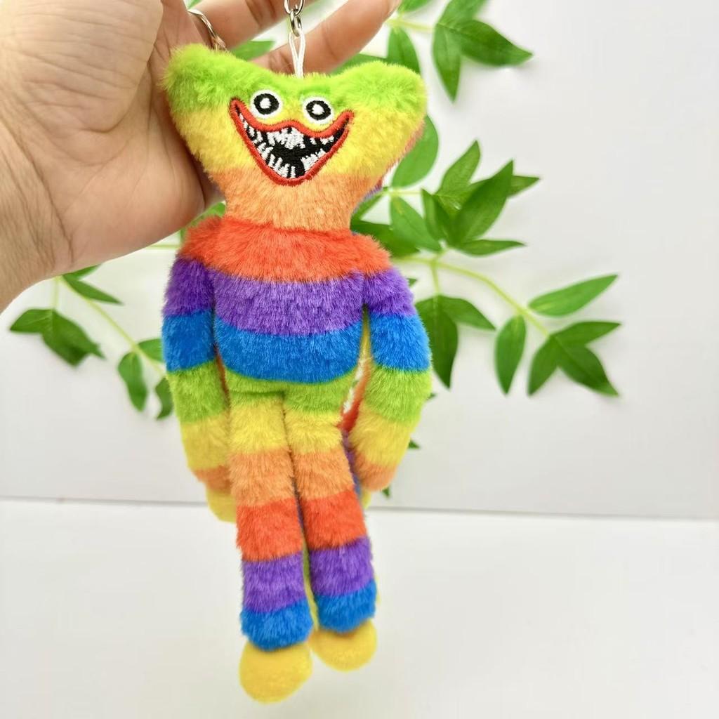 Monster Doll Sausage Red Blue Superman Monster Plush Toy Embroidered Design