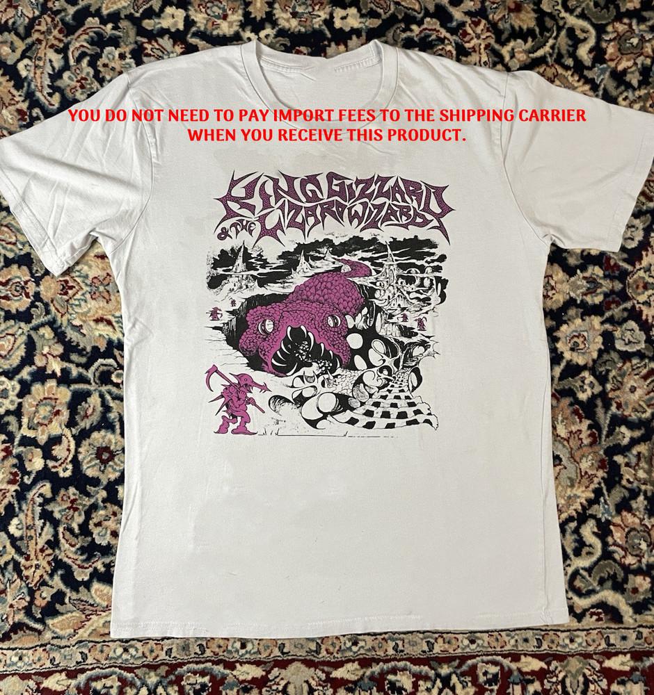 Rare King Gizzard & the Lizard Wizard band T-shirt Adult SN178   Unisex T-Shirt S