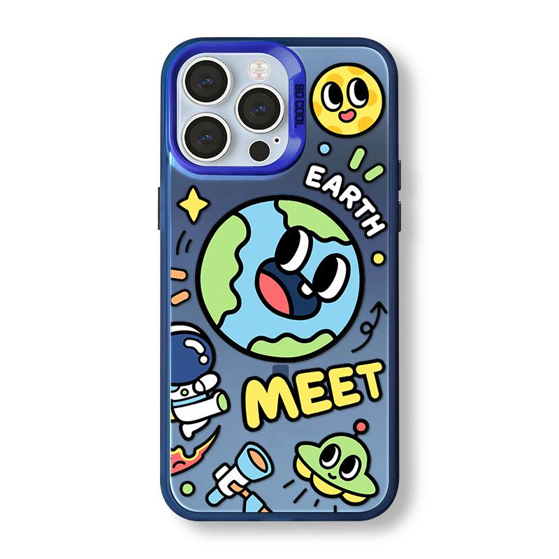 

Чехол Zhitai Magnetic Frosted Laser для iPhone 16/15/14/13, совместим с 12 Pro Max и выше 11 Pro