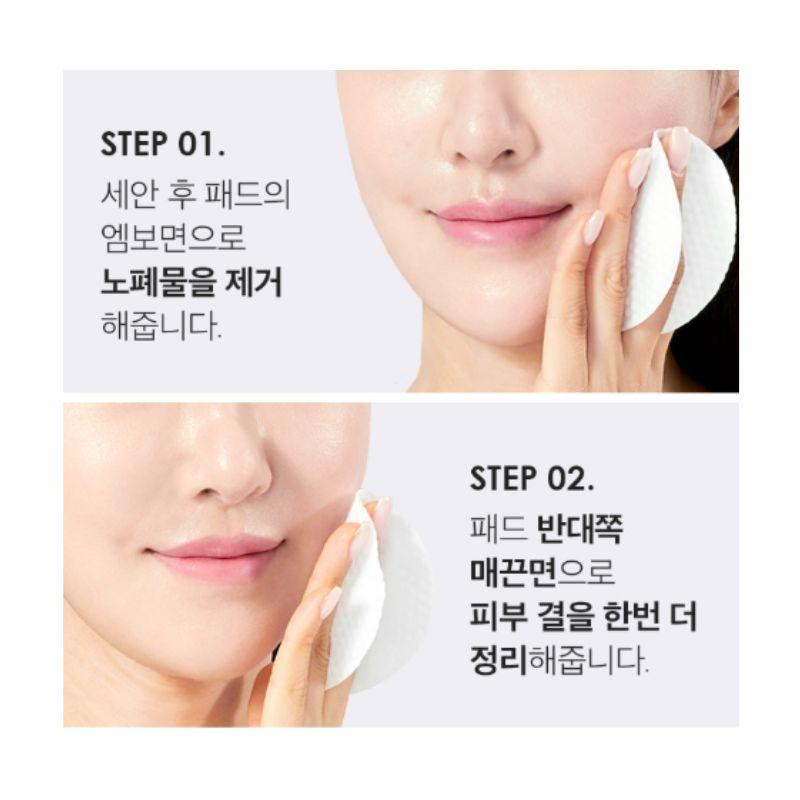MEDI-PEEL Aqua Water Tox Sparkling Toner Pads Deep Hydration & Pore Care Facial Pads (70 Pads / 300ml)