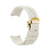 Curved arc-shaped fluororubber Watch strap for original OMEGA X Swatch X Blancpain Scuba Fifty Fathoms MoonSwatch FKM watchband