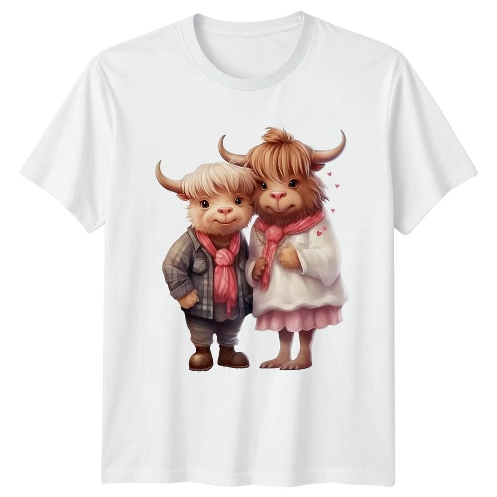 Highland Cattle RoUnisexce Unisex TShirt Graphic Tee S